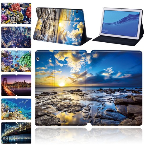 Custodia supporto tablet pelle
